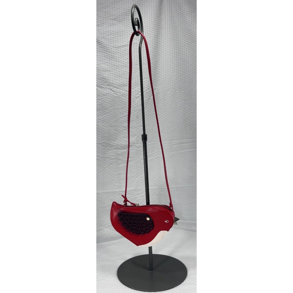 Kate Spade Ooh la la Red Carpet Bird Crossbody Purse 2018 - Excellent Condition